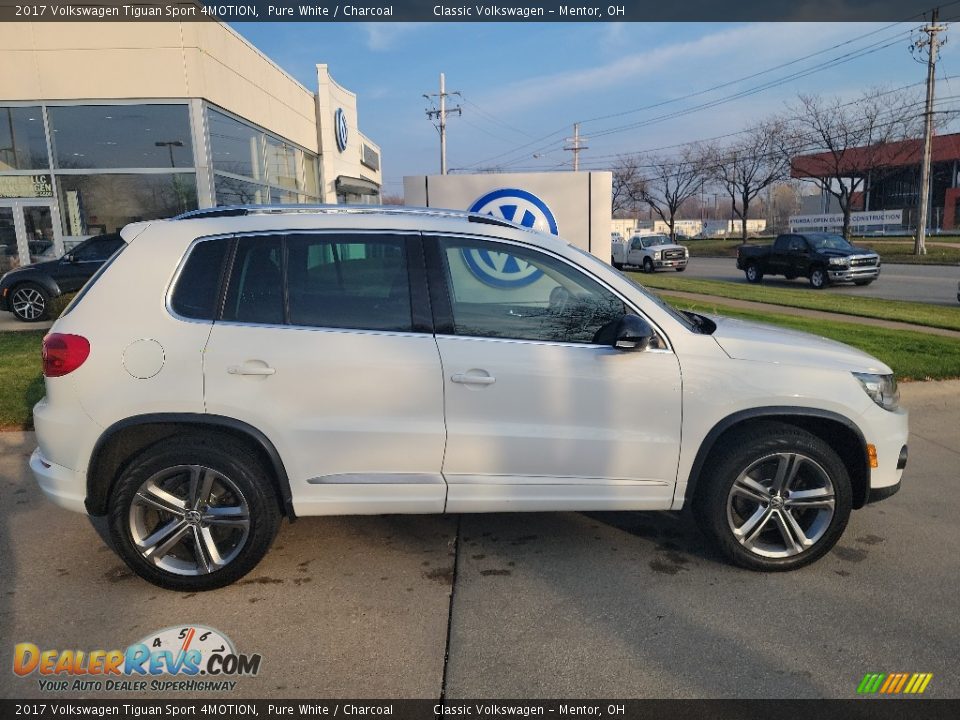 Pure White 2017 Volkswagen Tiguan Sport 4MOTION Photo #2