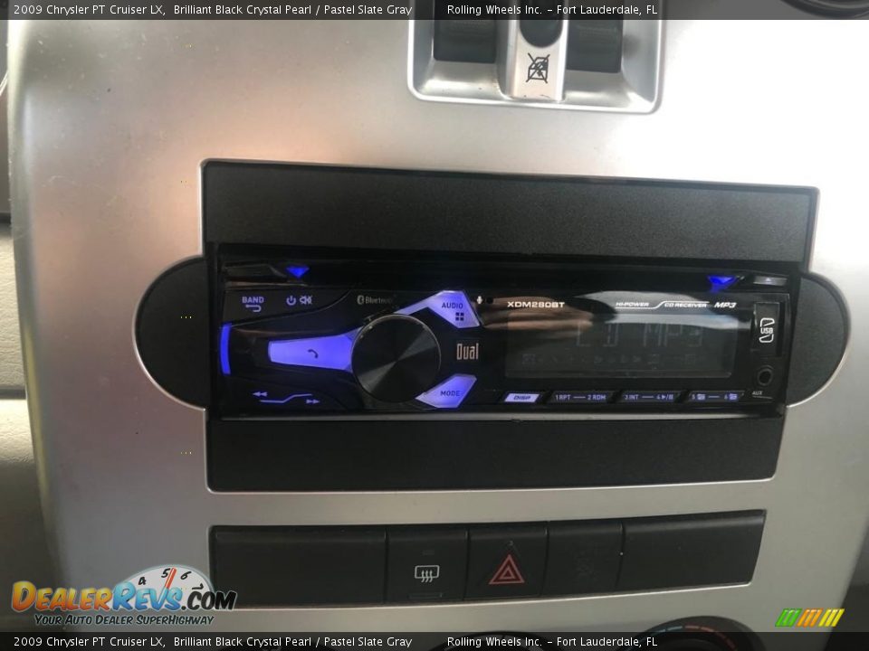 2009 Chrysler PT Cruiser LX Brilliant Black Crystal Pearl / Pastel Slate Gray Photo #22