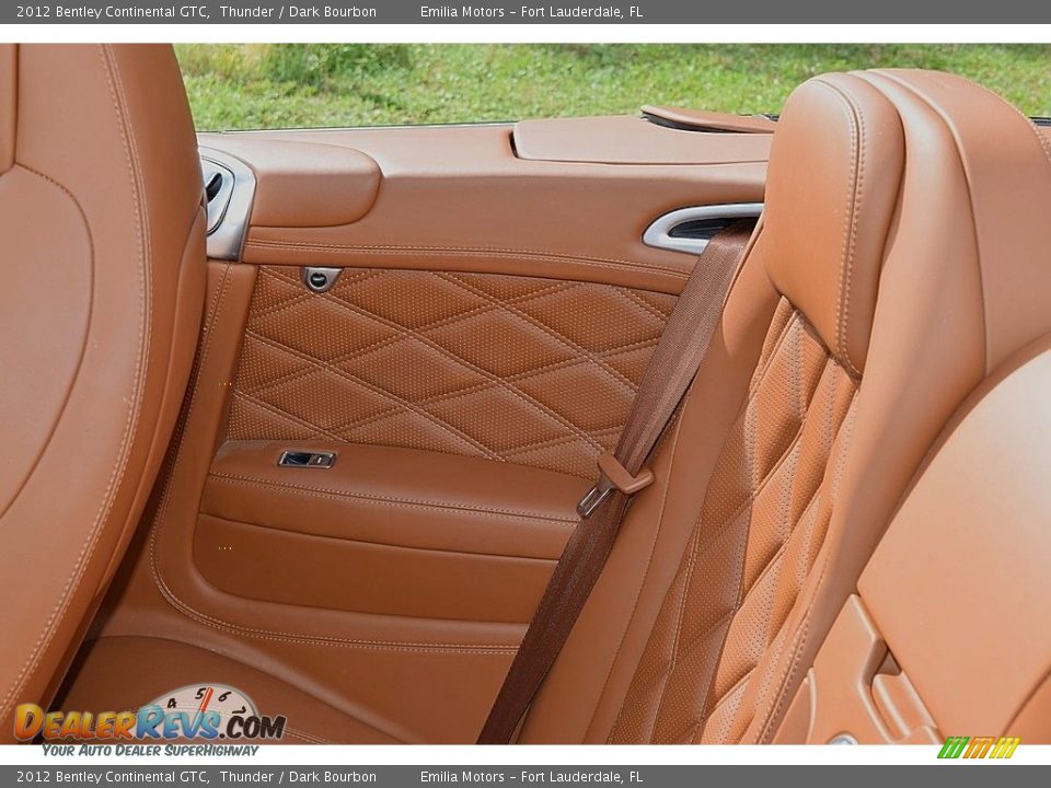 Rear Seat of 2012 Bentley Continental GTC  Photo #27