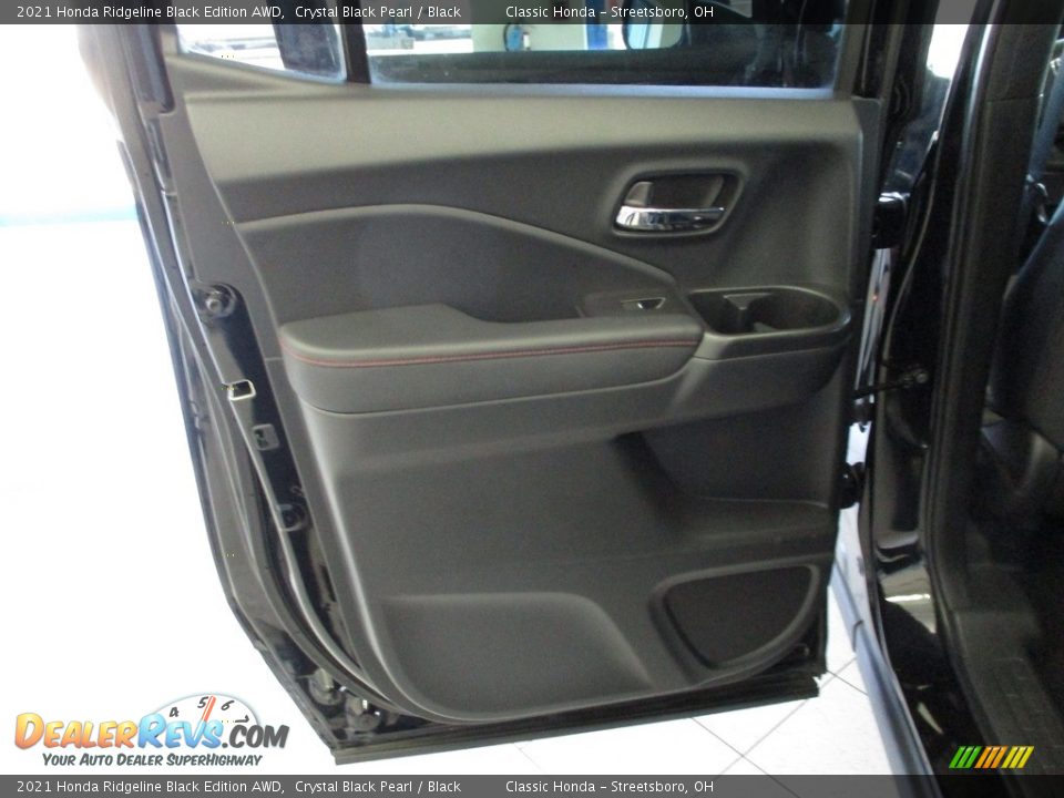 2021 Honda Ridgeline Black Edition AWD Crystal Black Pearl / Black Photo #25