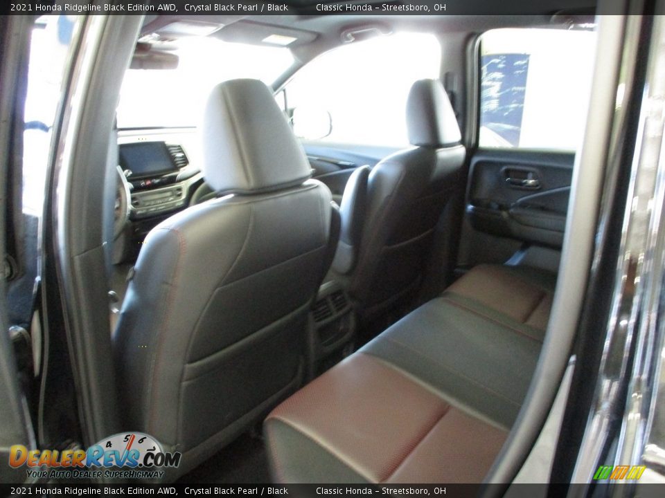 2021 Honda Ridgeline Black Edition AWD Crystal Black Pearl / Black Photo #26