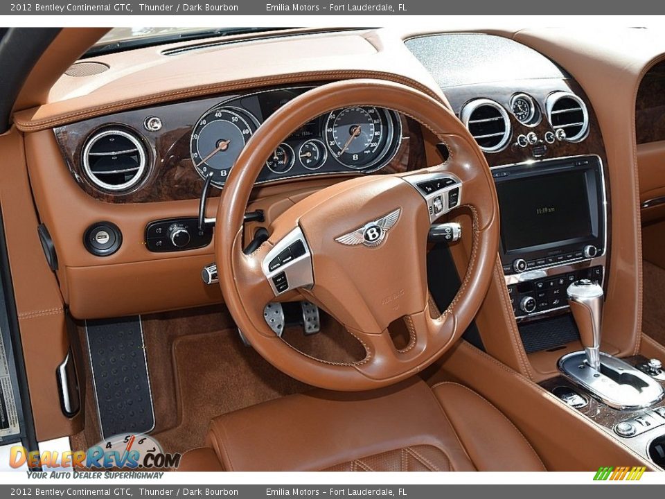 2012 Bentley Continental GTC  Steering Wheel Photo #29