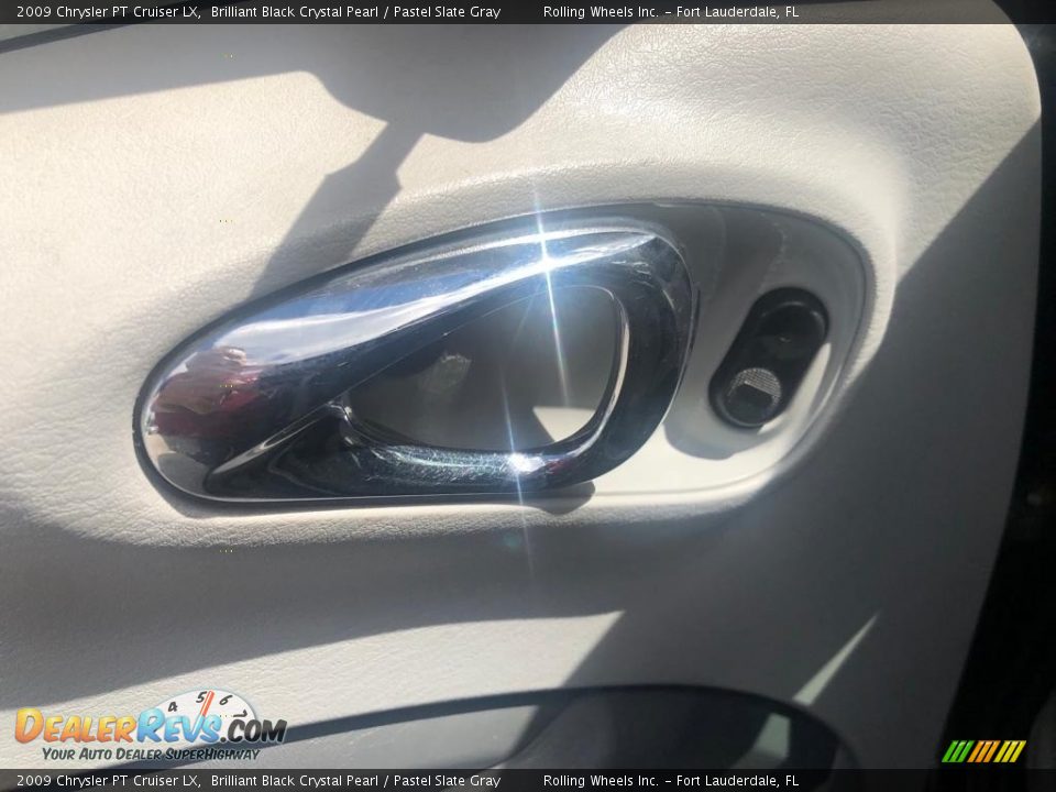 2009 Chrysler PT Cruiser LX Brilliant Black Crystal Pearl / Pastel Slate Gray Photo #25