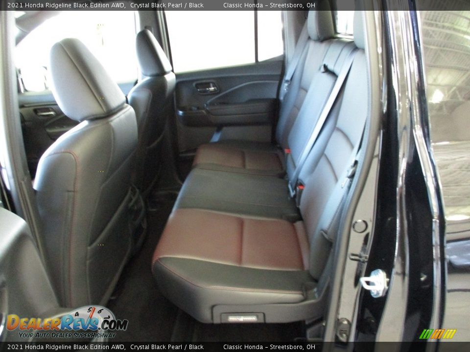 2021 Honda Ridgeline Black Edition AWD Crystal Black Pearl / Black Photo #27