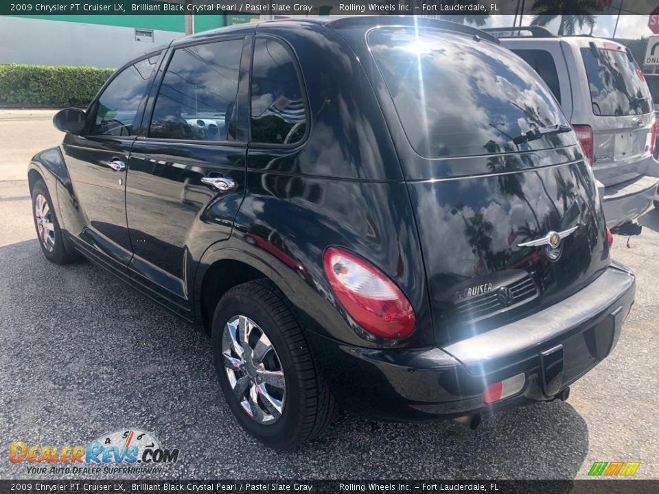 2009 Chrysler PT Cruiser LX Brilliant Black Crystal Pearl / Pastel Slate Gray Photo #27