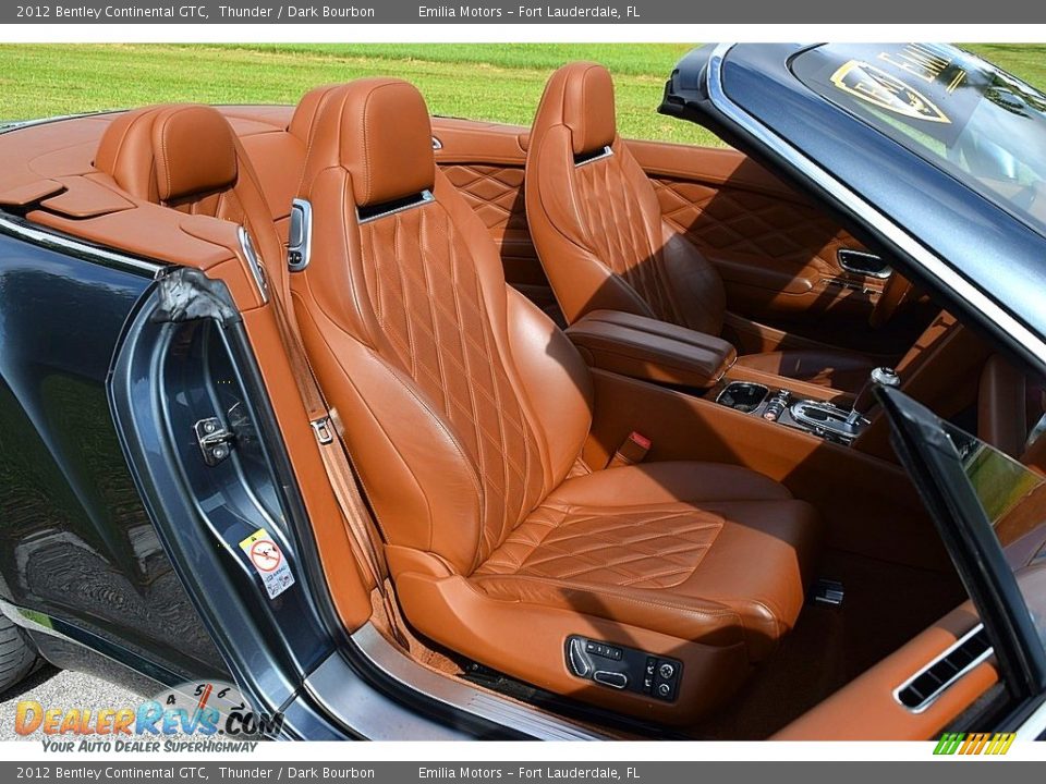 Front Seat of 2012 Bentley Continental GTC  Photo #34