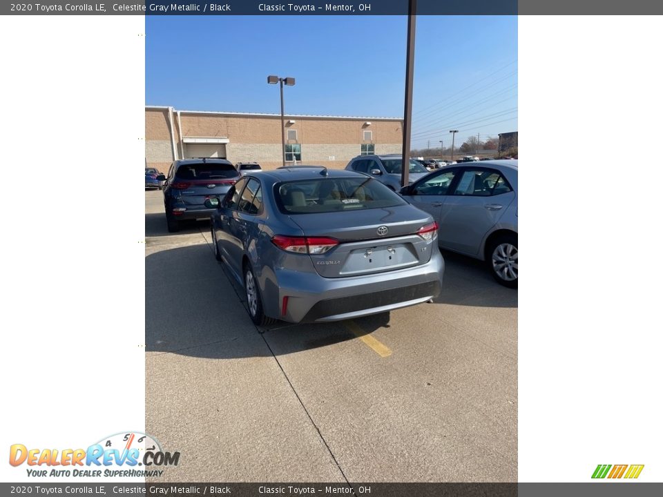 2020 Toyota Corolla LE Celestite Gray Metallic / Black Photo #2