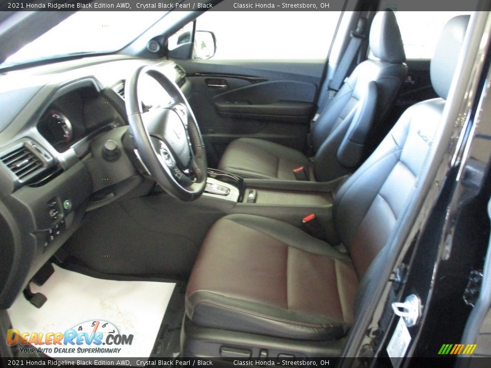 2021 Honda Ridgeline Black Edition AWD Crystal Black Pearl / Black Photo #31
