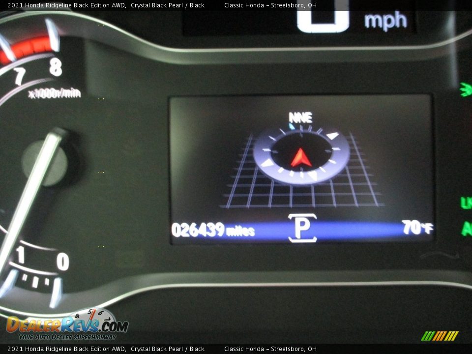 2021 Honda Ridgeline Black Edition AWD Crystal Black Pearl / Black Photo #36