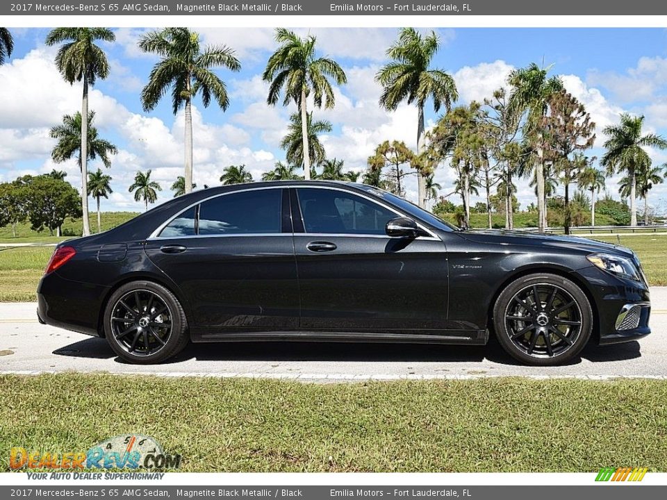 Magnetite Black Metallic 2017 Mercedes-Benz S 65 AMG Sedan Photo #2