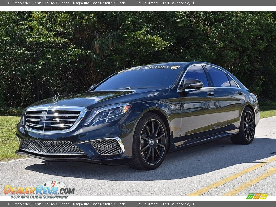 Magnetite Black Metallic 2017 Mercedes-Benz S 65 AMG Sedan Photo #3