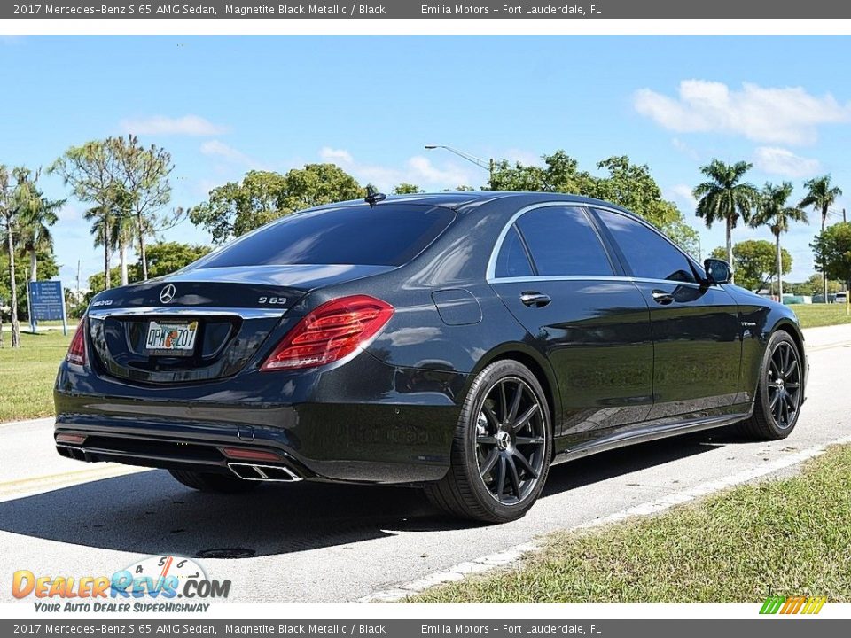 Magnetite Black Metallic 2017 Mercedes-Benz S 65 AMG Sedan Photo #4