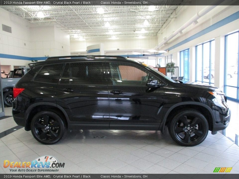 2019 Honda Passport Elite AWD Crystal Black Pearl / Black Photo #4