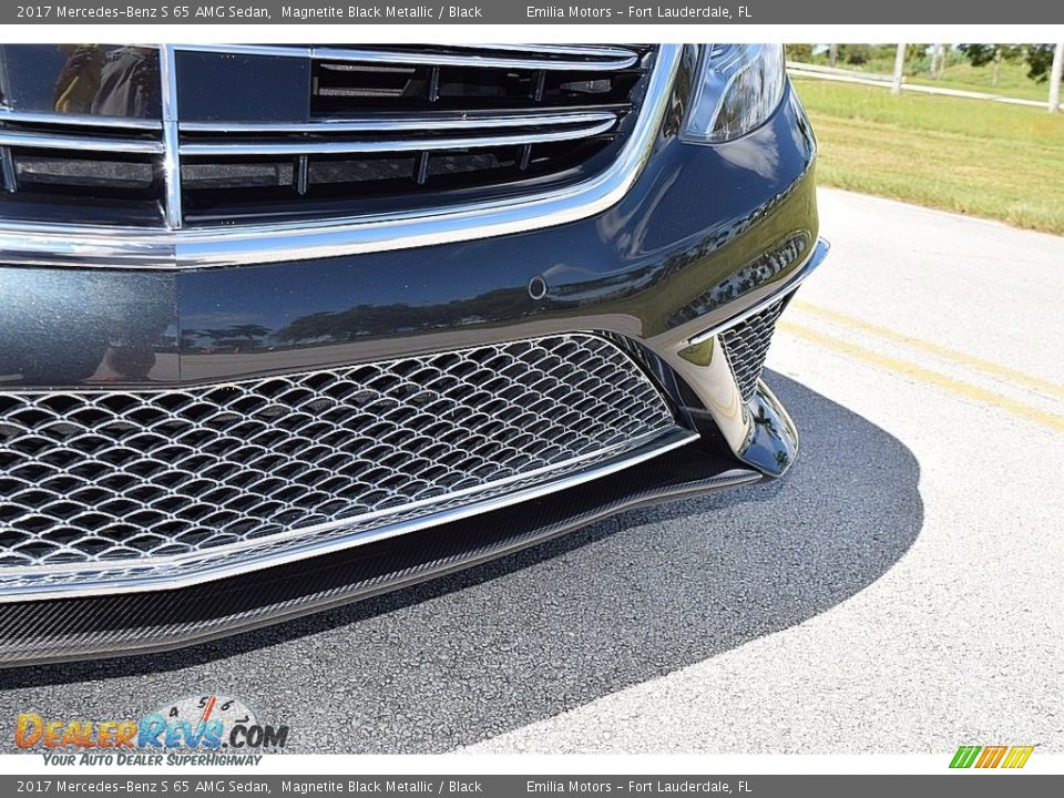 2017 Mercedes-Benz S 65 AMG Sedan Magnetite Black Metallic / Black Photo #11