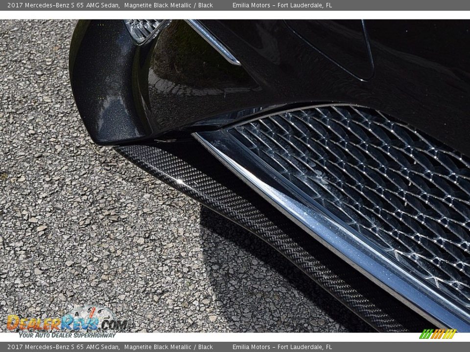 2017 Mercedes-Benz S 65 AMG Sedan Magnetite Black Metallic / Black Photo #12