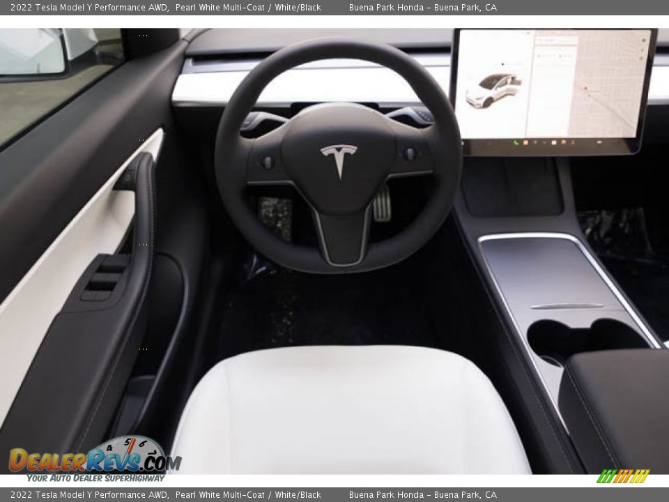 Dashboard of 2022 Tesla Model Y Performance AWD Photo #5
