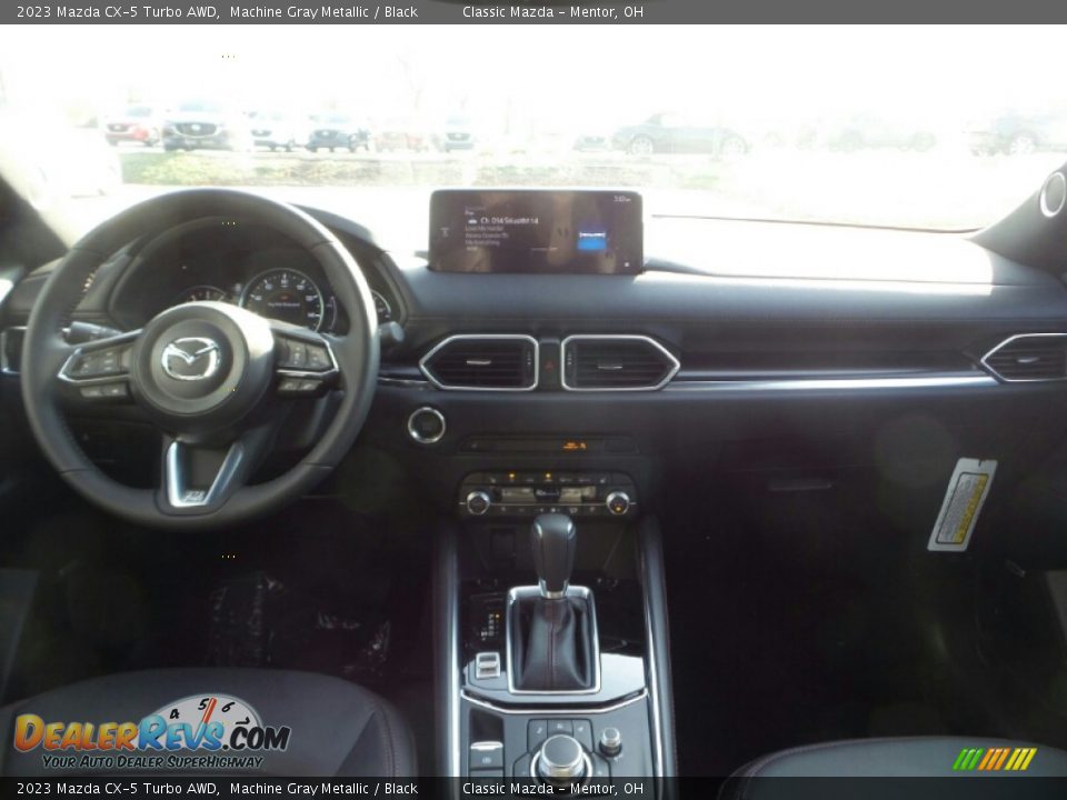 2023 Mazda CX-5 Turbo AWD Machine Gray Metallic / Black Photo #3