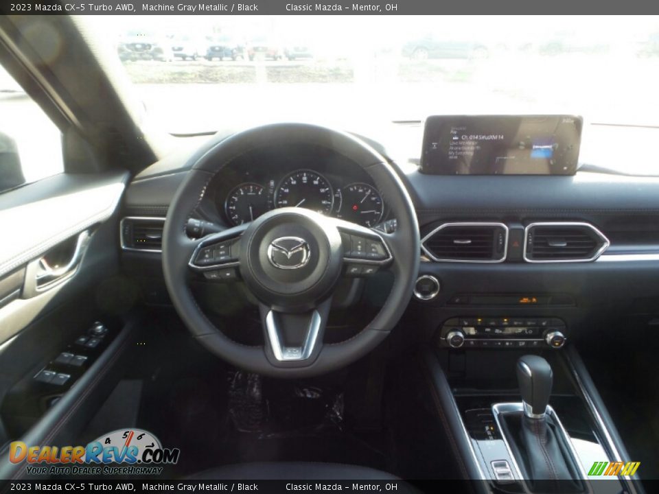 2023 Mazda CX-5 Turbo AWD Machine Gray Metallic / Black Photo #4