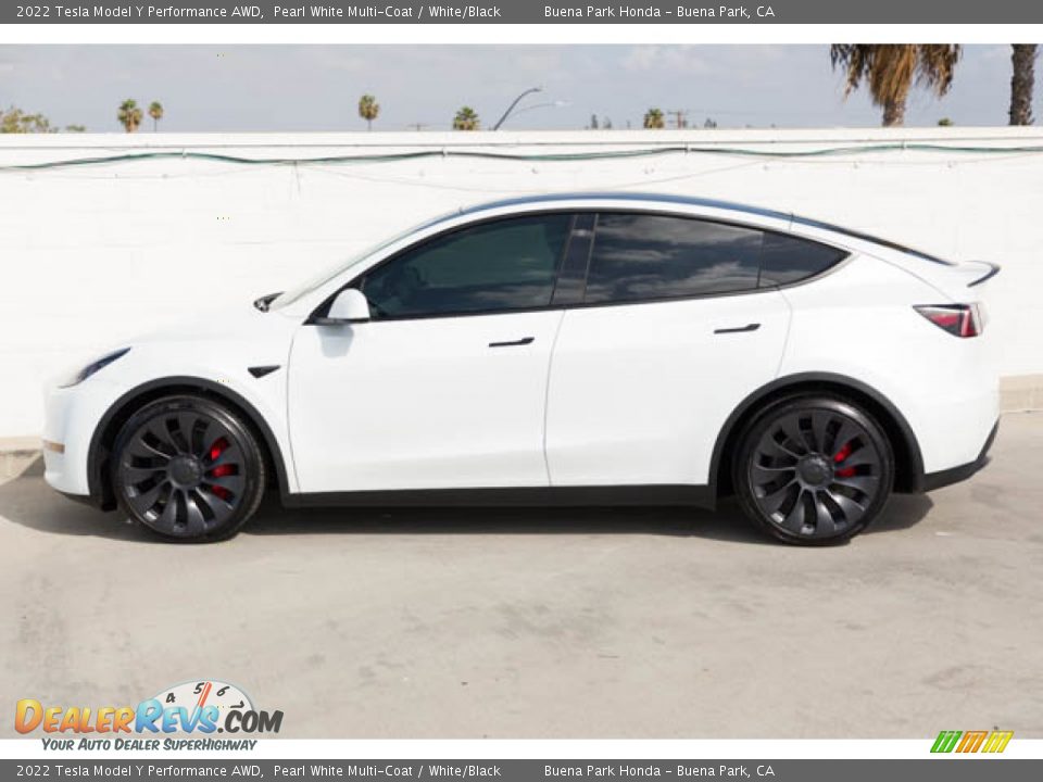 Pearl White Multi-Coat 2022 Tesla Model Y Performance AWD Photo #8