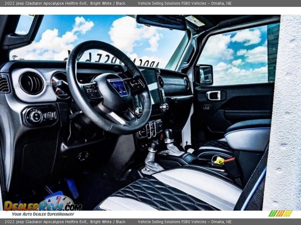 Front Seat of 2022 Jeep Gladiator Apocalypse Hellfire 6x6 Photo #7