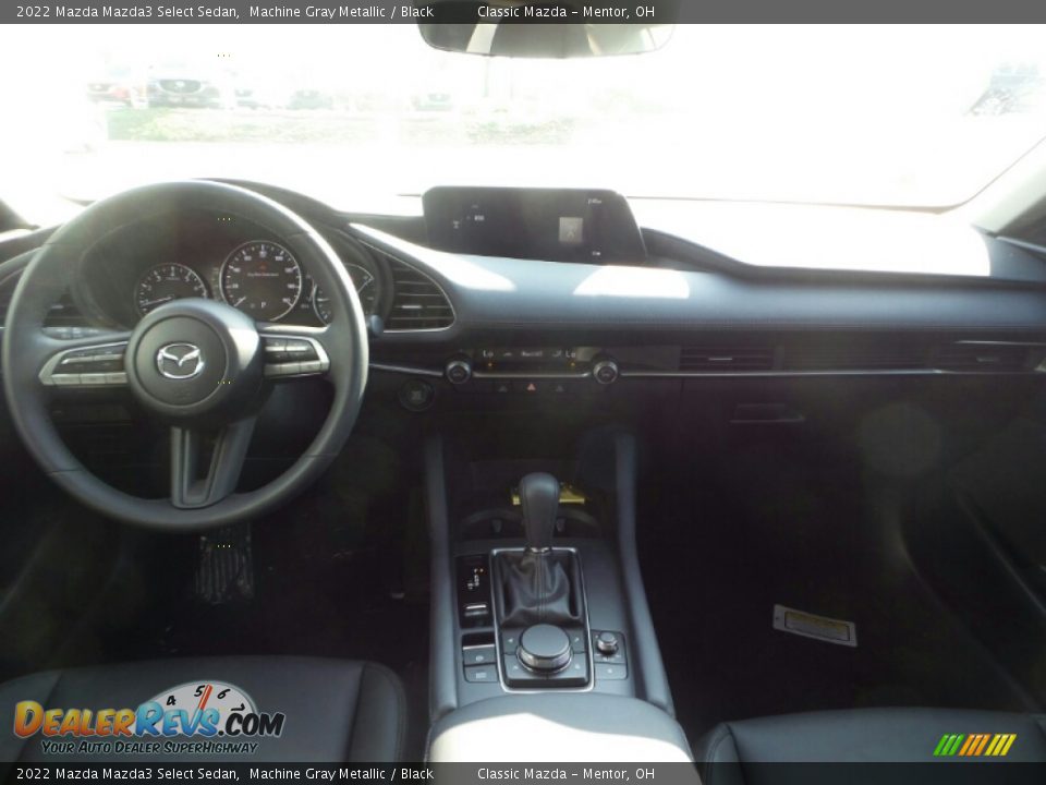 2022 Mazda Mazda3 Select Sedan Machine Gray Metallic / Black Photo #3