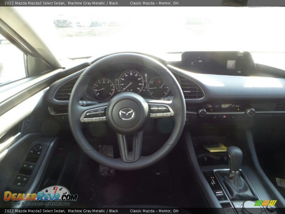 2022 Mazda Mazda3 Select Sedan Machine Gray Metallic / Black Photo #4