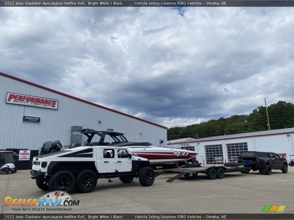 2022 Jeep Gladiator Apocalypse Hellfire 6x6 Bright White / Black Photo #12