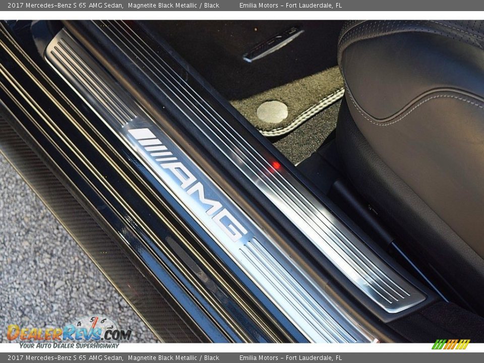2017 Mercedes-Benz S 65 AMG Sedan Magnetite Black Metallic / Black Photo #27