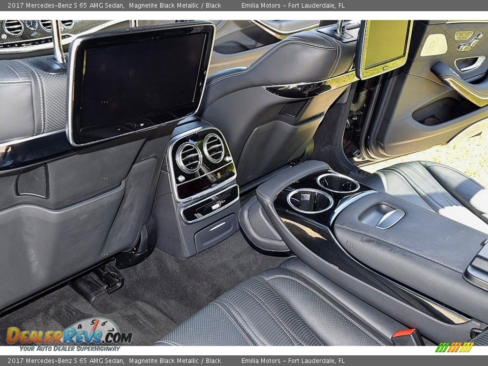 Rear Seat of 2017 Mercedes-Benz S 65 AMG Sedan Photo #34