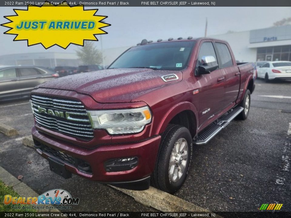 2022 Ram 2500 Laramie Crew Cab 4x4 Delmonico Red Pearl / Black Photo #1