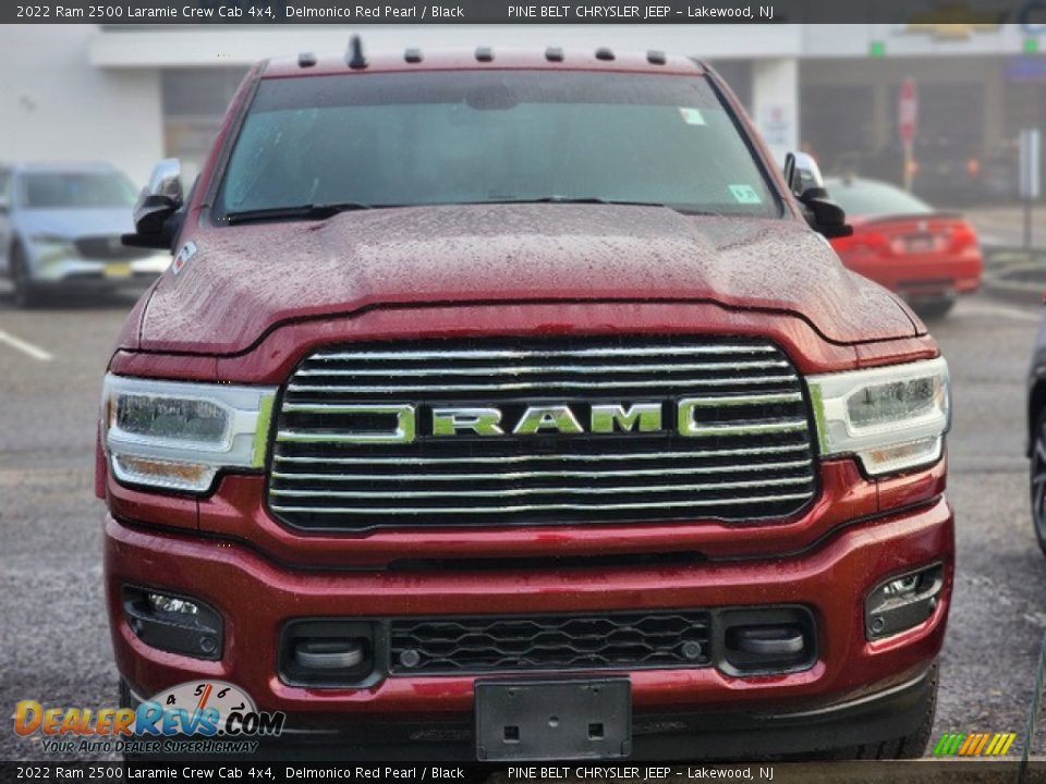 2022 Ram 2500 Laramie Crew Cab 4x4 Delmonico Red Pearl / Black Photo #3