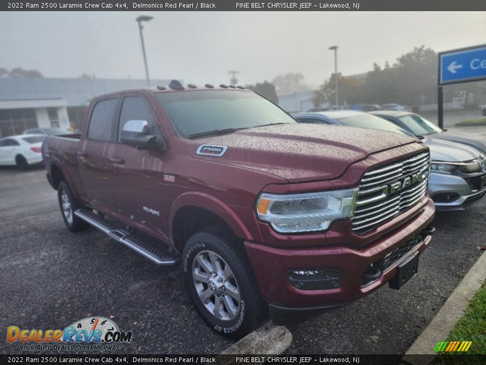 2022 Ram 2500 Laramie Crew Cab 4x4 Delmonico Red Pearl / Black Photo #4