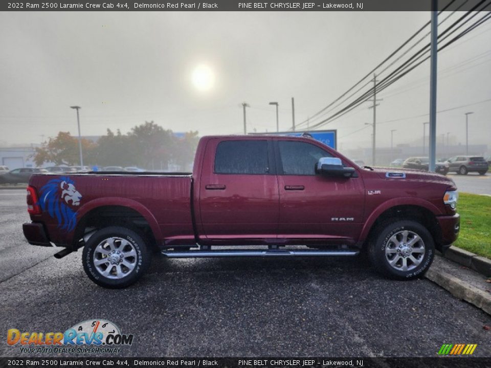 2022 Ram 2500 Laramie Crew Cab 4x4 Delmonico Red Pearl / Black Photo #5