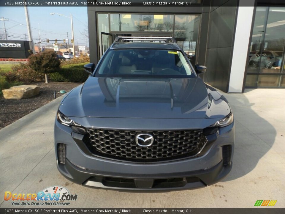 2023 Mazda CX-50 S Preferred Plus AWD Machine Gray Metallic / Black Photo #2