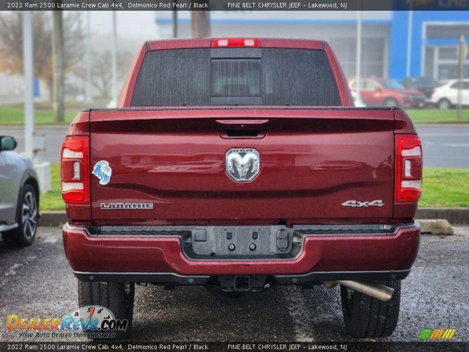 2022 Ram 2500 Laramie Crew Cab 4x4 Delmonico Red Pearl / Black Photo #8