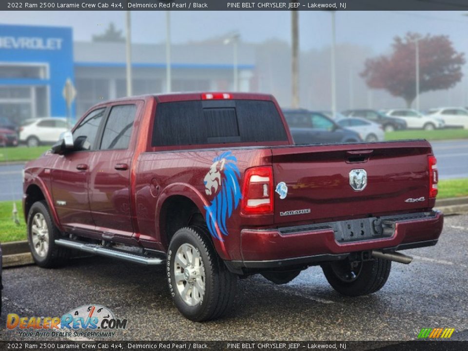 2022 Ram 2500 Laramie Crew Cab 4x4 Delmonico Red Pearl / Black Photo #9