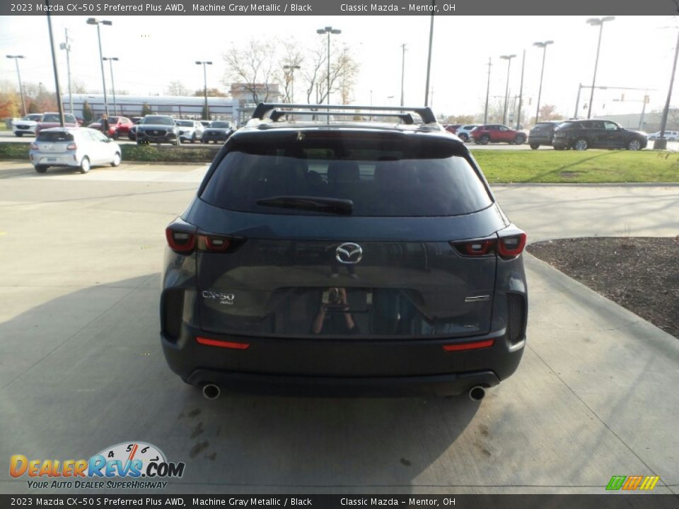 2023 Mazda CX-50 S Preferred Plus AWD Machine Gray Metallic / Black Photo #5