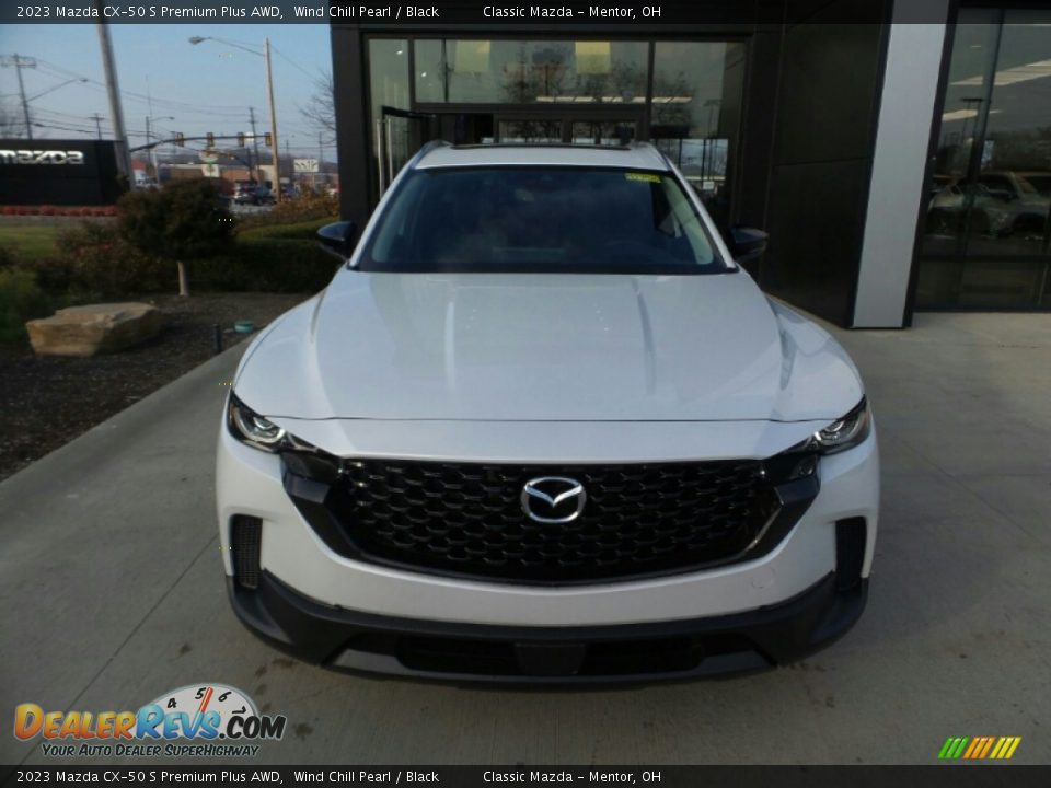 2023 Mazda CX-50 S Premium Plus AWD Wind Chill Pearl / Black Photo #2