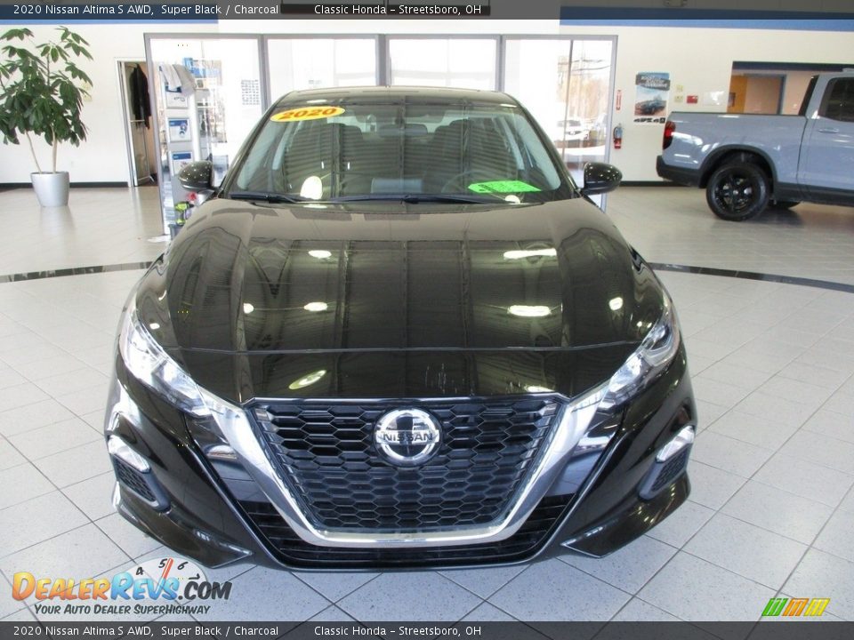 2020 Nissan Altima S AWD Super Black / Charcoal Photo #2
