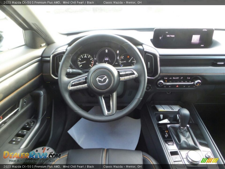 2023 Mazda CX-50 S Premium Plus AWD Wind Chill Pearl / Black Photo #4