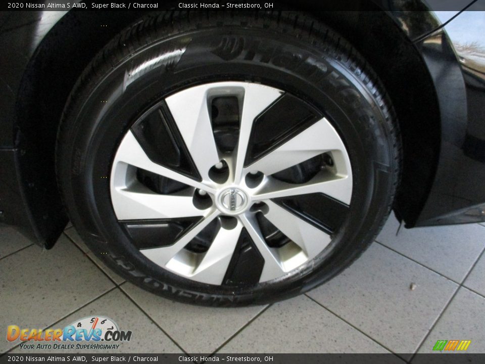 2020 Nissan Altima S AWD Super Black / Charcoal Photo #5