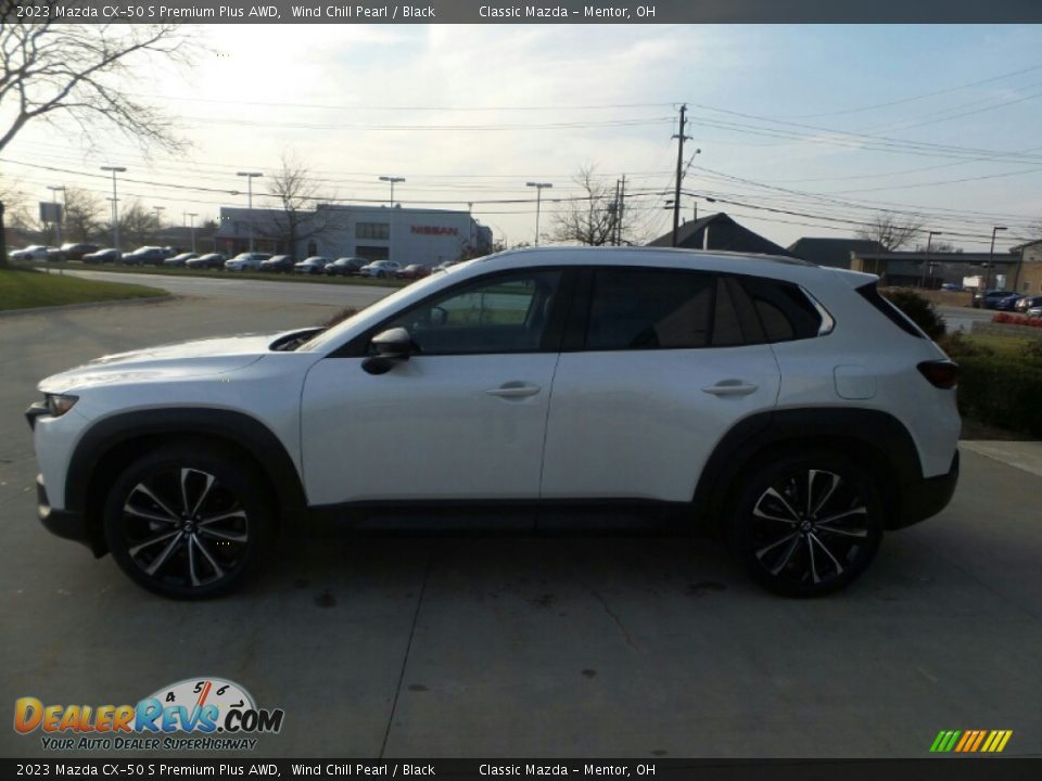2023 Mazda CX-50 S Premium Plus AWD Wind Chill Pearl / Black Photo #6