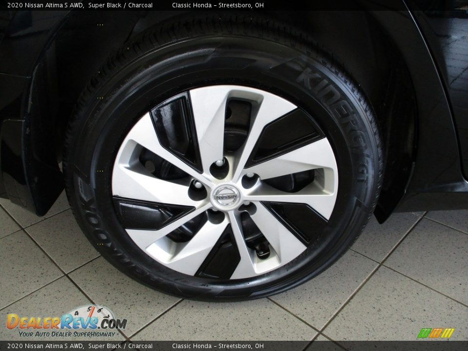 2020 Nissan Altima S AWD Super Black / Charcoal Photo #6