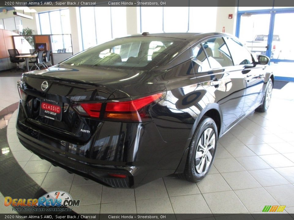 2020 Nissan Altima S AWD Super Black / Charcoal Photo #7