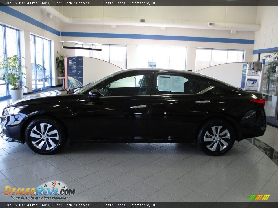 2020 Nissan Altima S AWD Super Black / Charcoal Photo #11