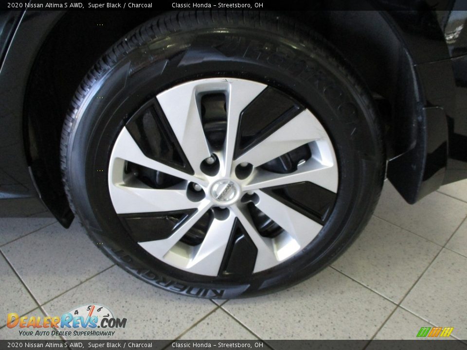 2020 Nissan Altima S AWD Super Black / Charcoal Photo #12