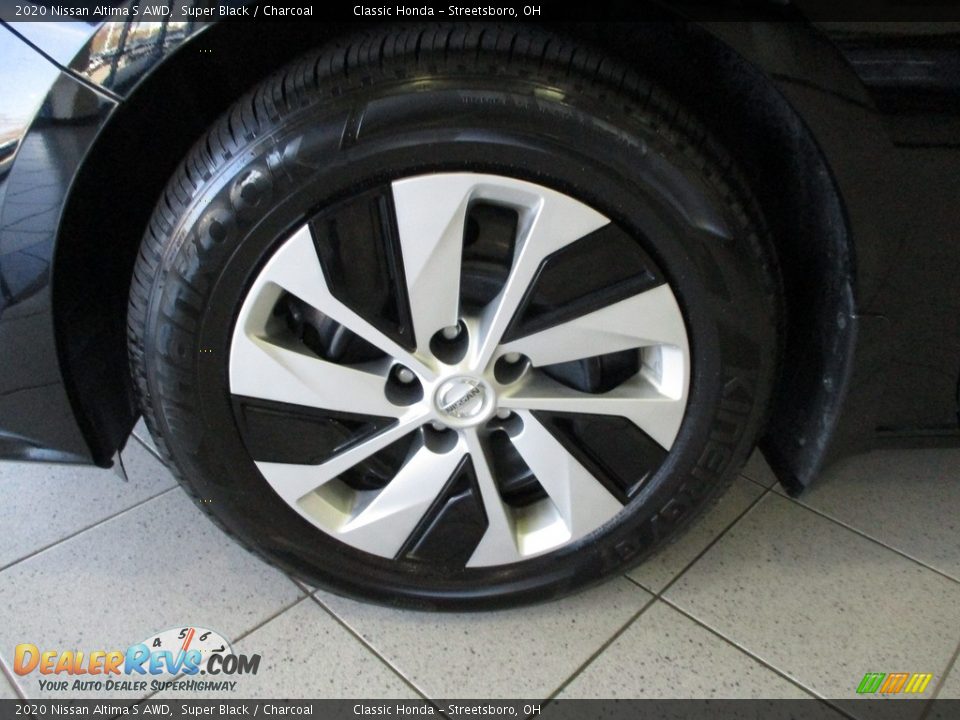2020 Nissan Altima S AWD Super Black / Charcoal Photo #13