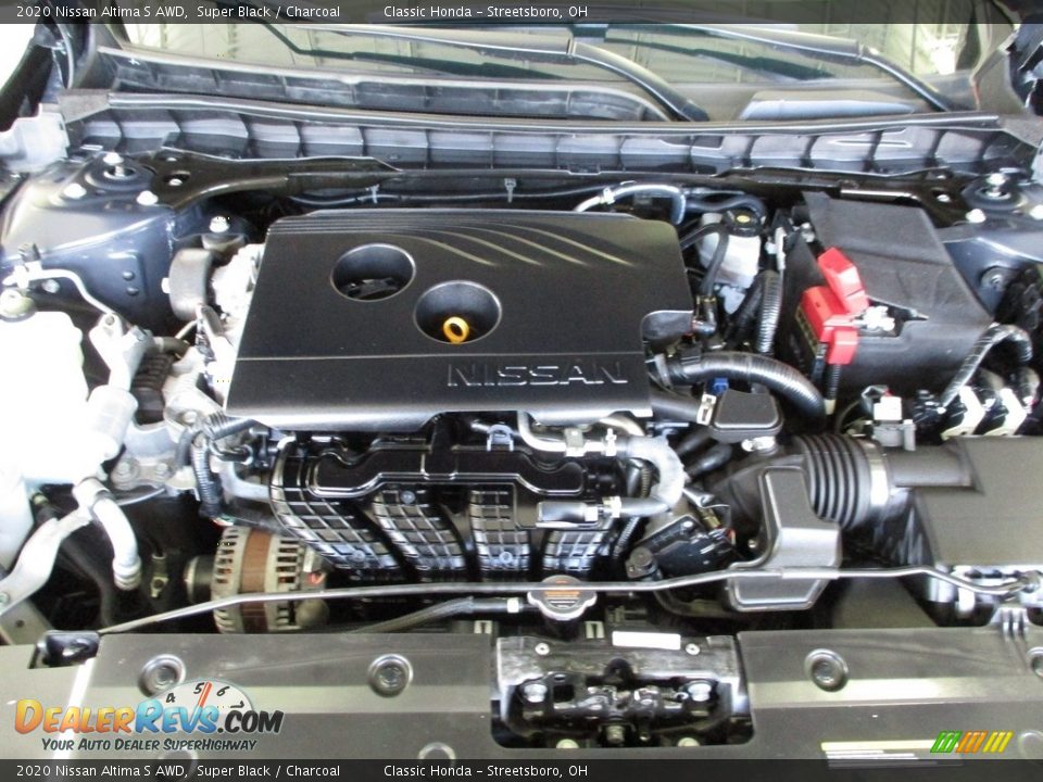 2020 Nissan Altima S AWD Super Black / Charcoal Photo #14