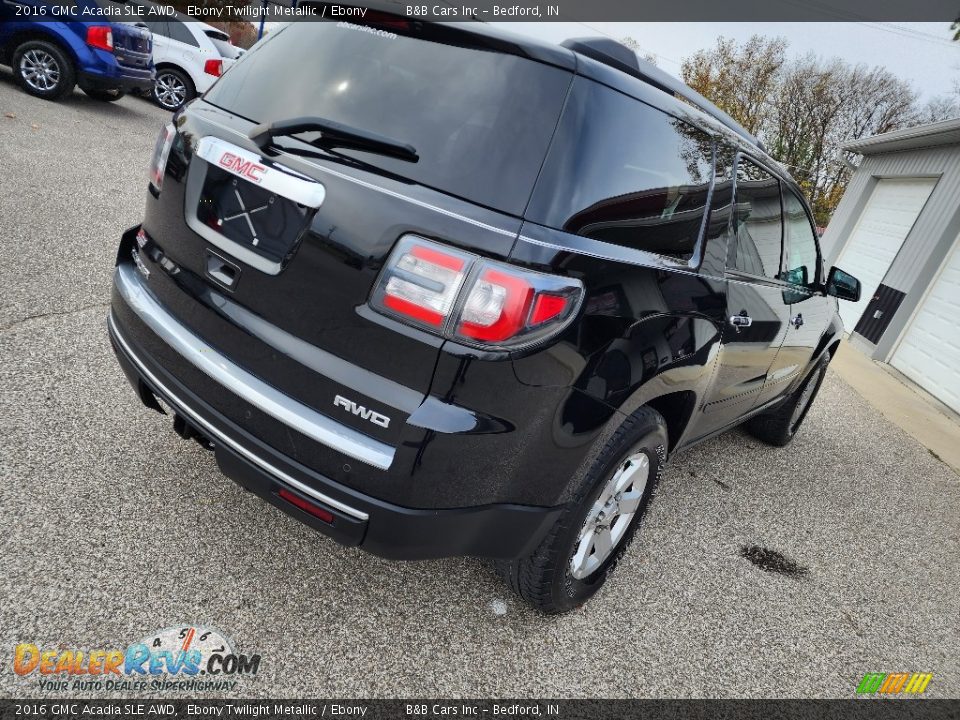 2016 GMC Acadia SLE AWD Ebony Twilight Metallic / Ebony Photo #4