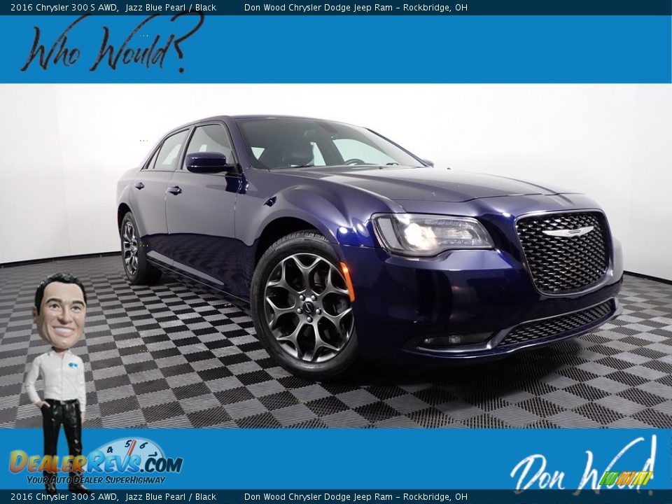 2016 Chrysler 300 S AWD Jazz Blue Pearl / Black Photo #1